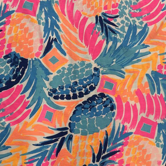 Lilly Pulitzer Margot Swing Dress in Goombay Smashed Pineapple Size Large - Picture 13 of 13